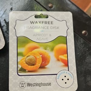 Westinghouse Waxfree Fragrance Disk (2)- Apricot & Agave + 5 Variety